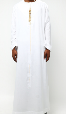 Qamis comorien blanc