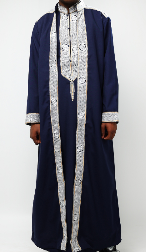 Ensemble bleu marine
