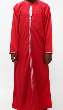 Qamis enfant rouge