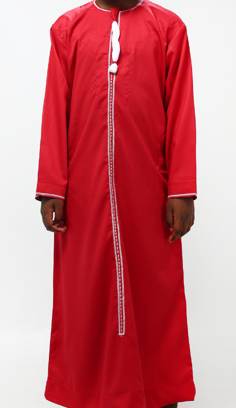 Qamis enfant rouge