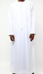 Qamis emirati blanc