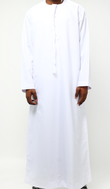 Qamis emirati blanc