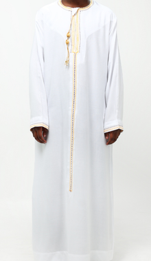 Qamis enfant blanc