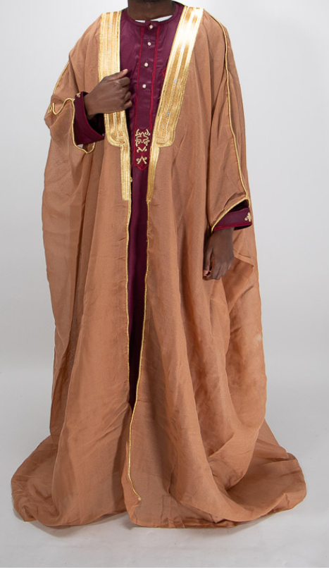 Bisht marron