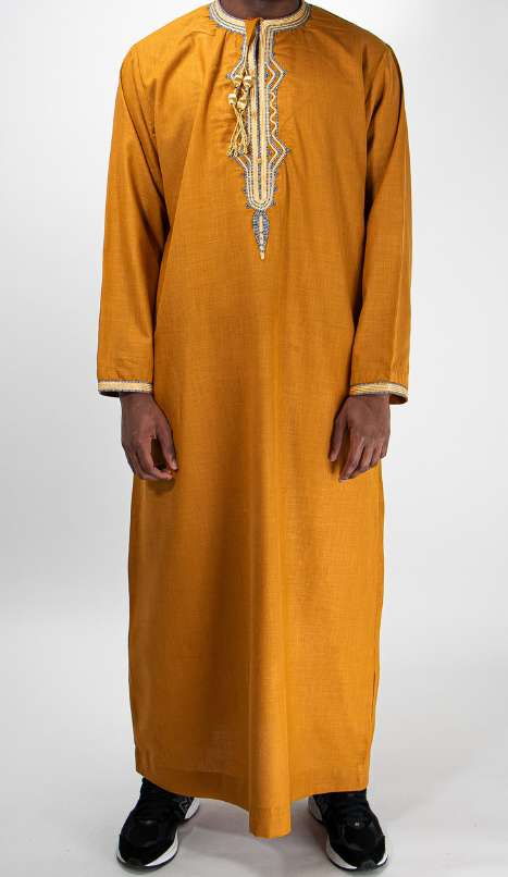 Qamis comorien marron