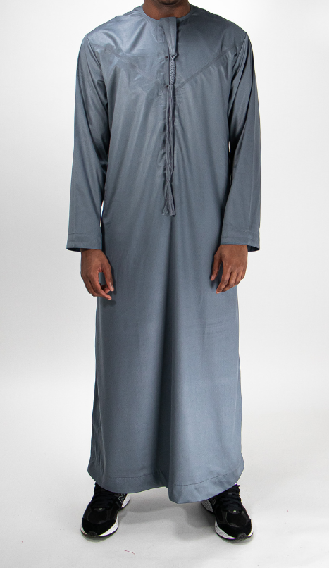 Qamis emirati gris