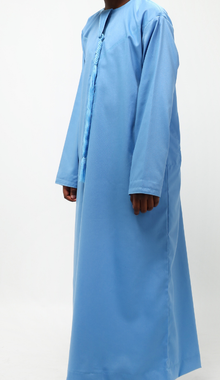 Qamis enfant bleu