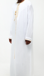 Qamis enfant blanc