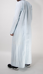 Qamis bleu clair