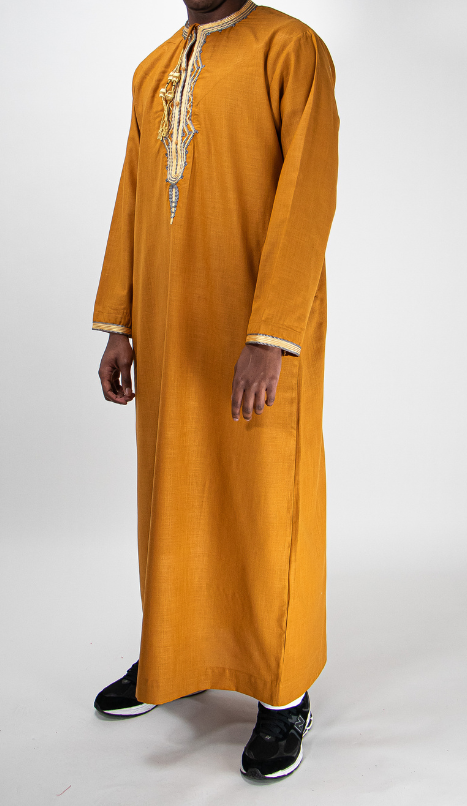 Qamis comorien marron