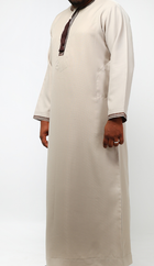 Qamis Omanais beige