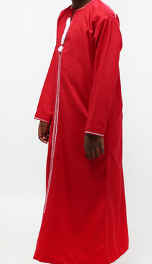 Qamis enfant rouge