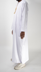 Qamis blanc melimeli douria