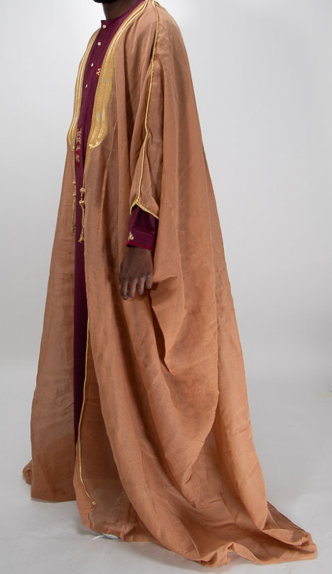 Bisht marron