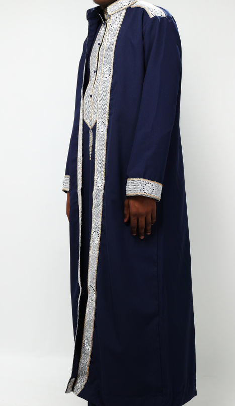 Ensemble bleu marine