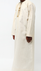 Qamis enfant beige