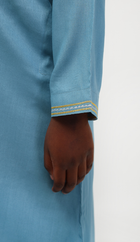 Qamis enfant Bleu
