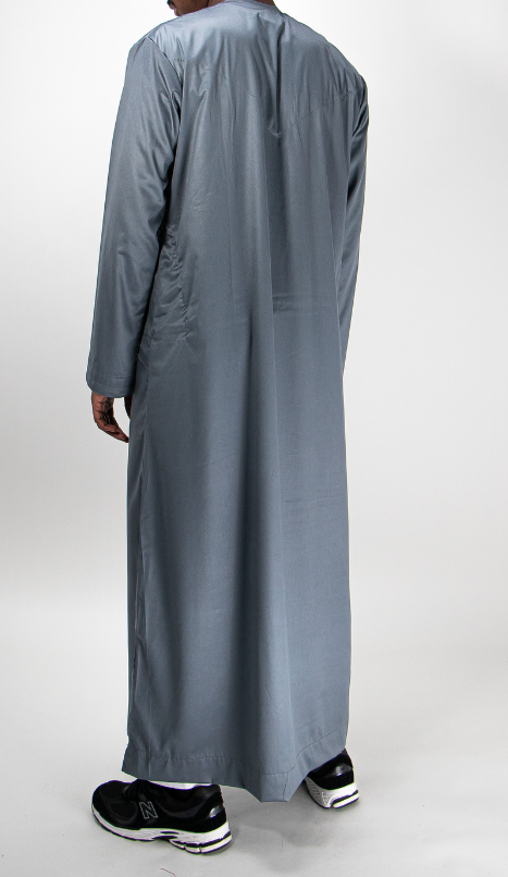 Qamis emirati gris