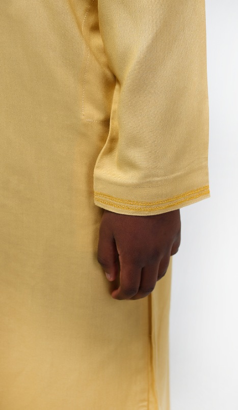 Qamis enfant beige