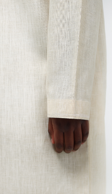 Qamis enfant beige