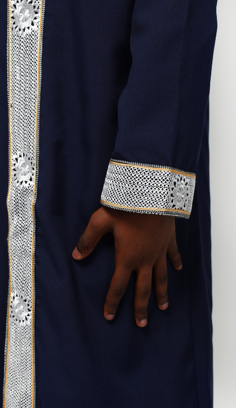 Ensemble bleu marine