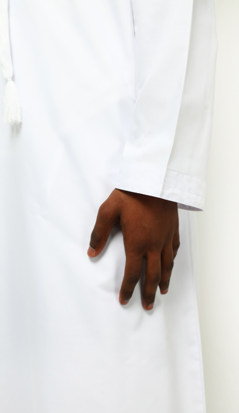 Qamis emirati blanc