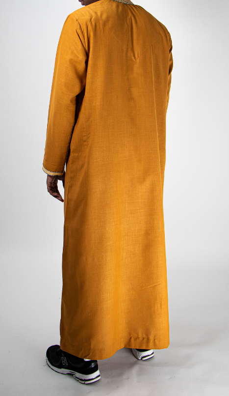 Qamis comorien marron