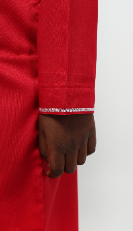 Qamis enfant rouge