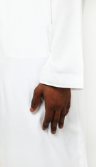 Qamis comorien blanc